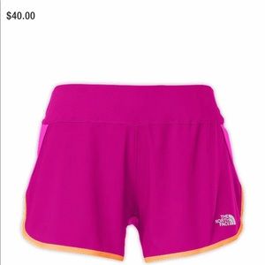 The North Face running shorts-  never worn